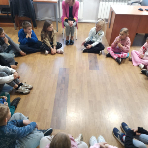 lekcja biblioteczna dla uczniów klasy drugiej szkoły postawowej